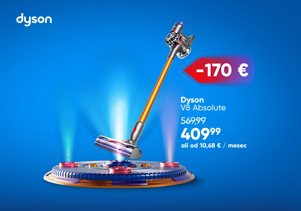 Sesanje še nikoli ni bilo tako enostavno!