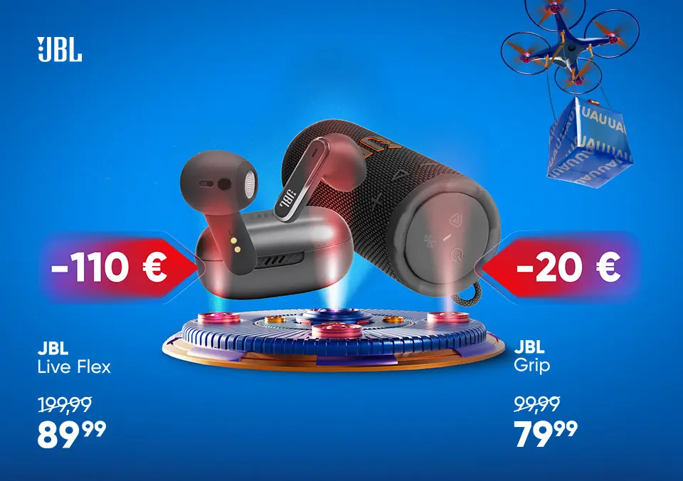 JBL slušalke in zvočniki v akciji