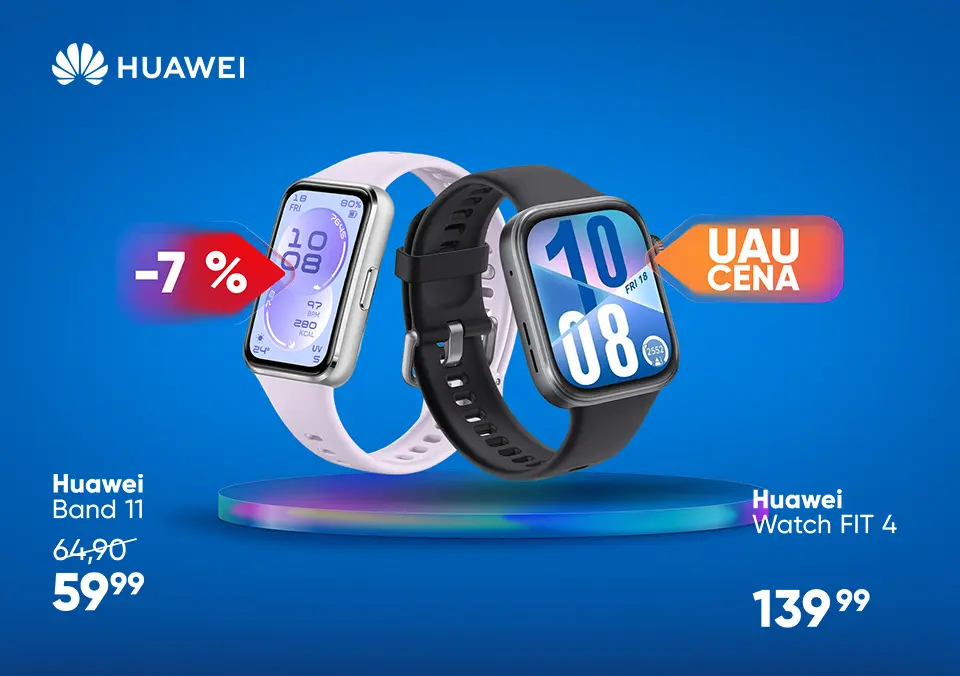 Huawei bandi in fit v akciji