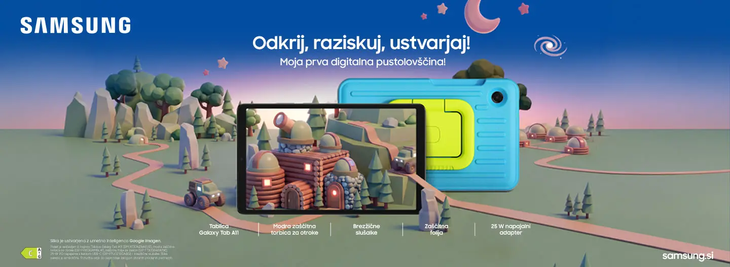 Odkrij, raziskuj, ustvarjaj!