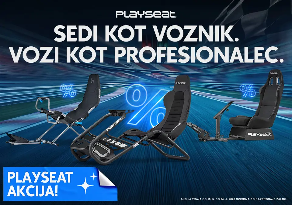 Sedi kot voznik. Vozi kot profesionalec