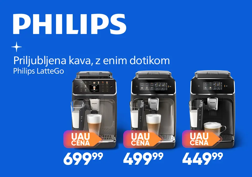 Priljubljena kava, z enim dotikom