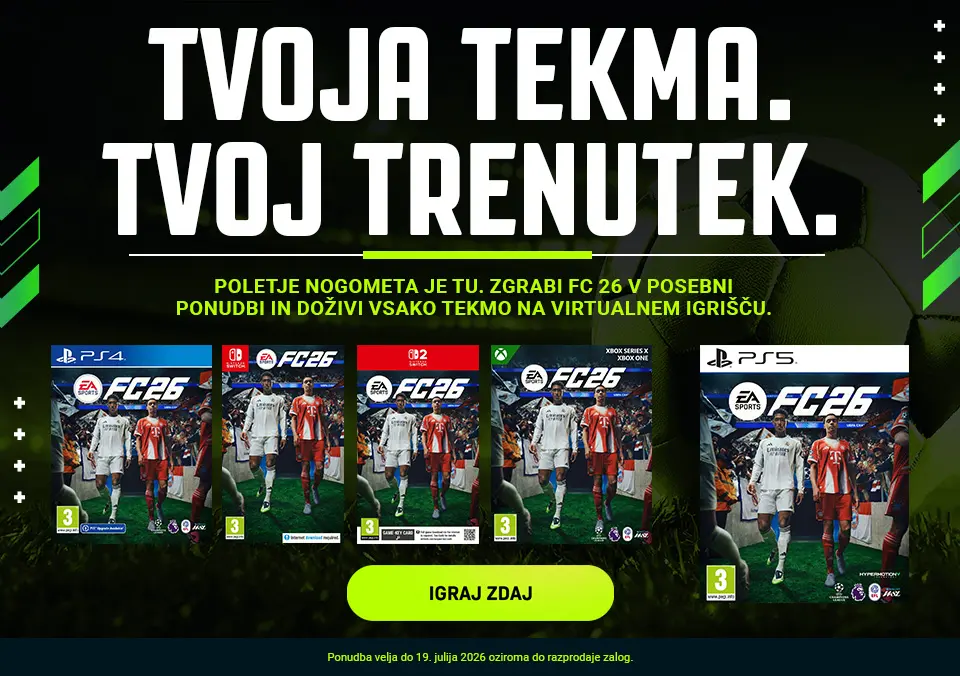 Tvoja tekma. Tvoj trenutek