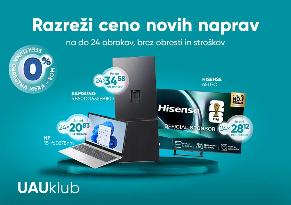 Razreži ceno novih naprav