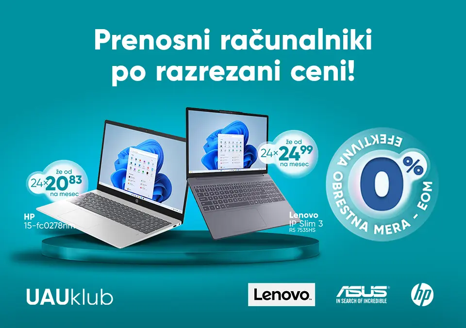 Prenosni računalniki po razrezani ceni!