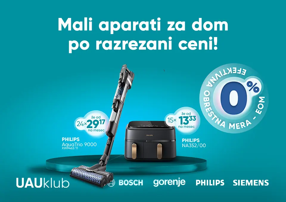 Mali aparati za dom po razrezani ceni!