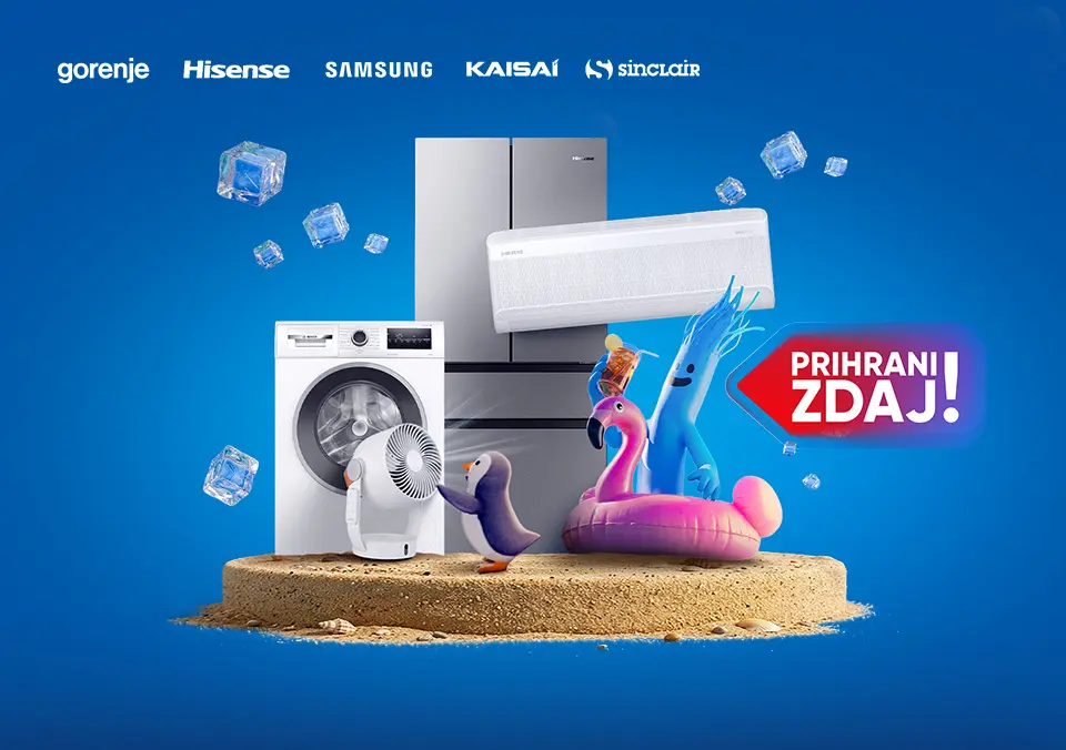 Izberi svežino za ohlajeno poletje!