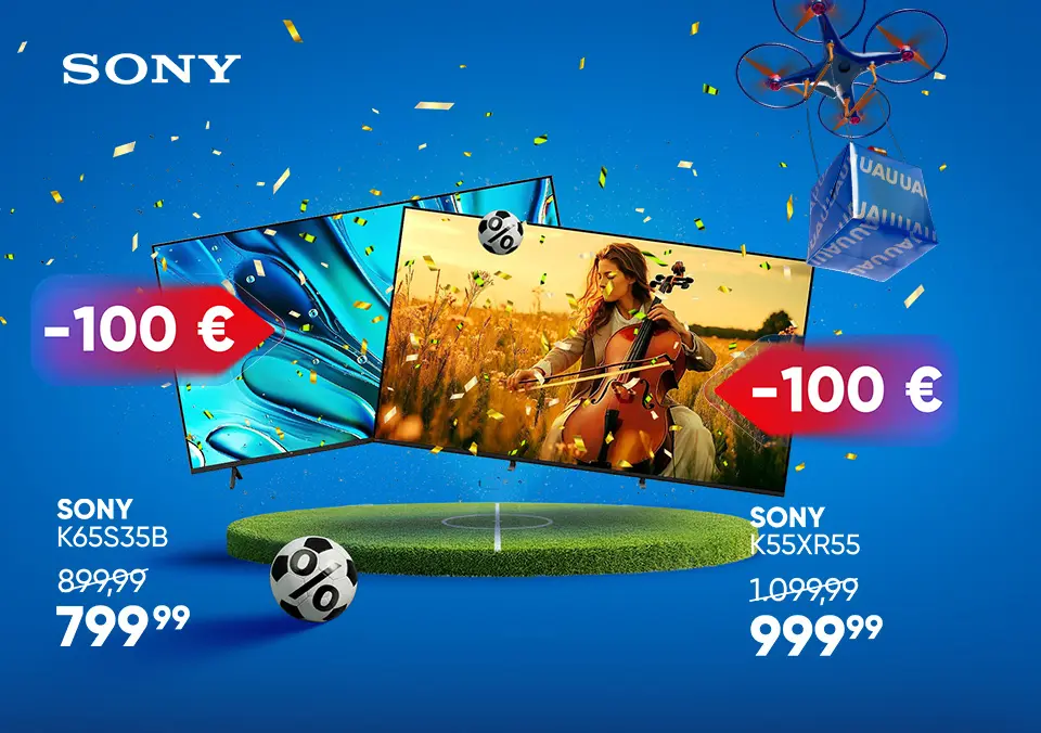 UAU Sony slika, ki zadane naravnost v gol!
