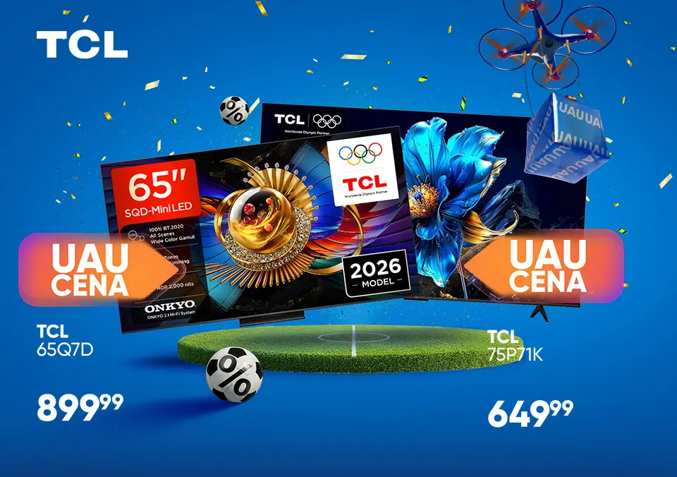 S TCL TV do več akcije na igrišču!