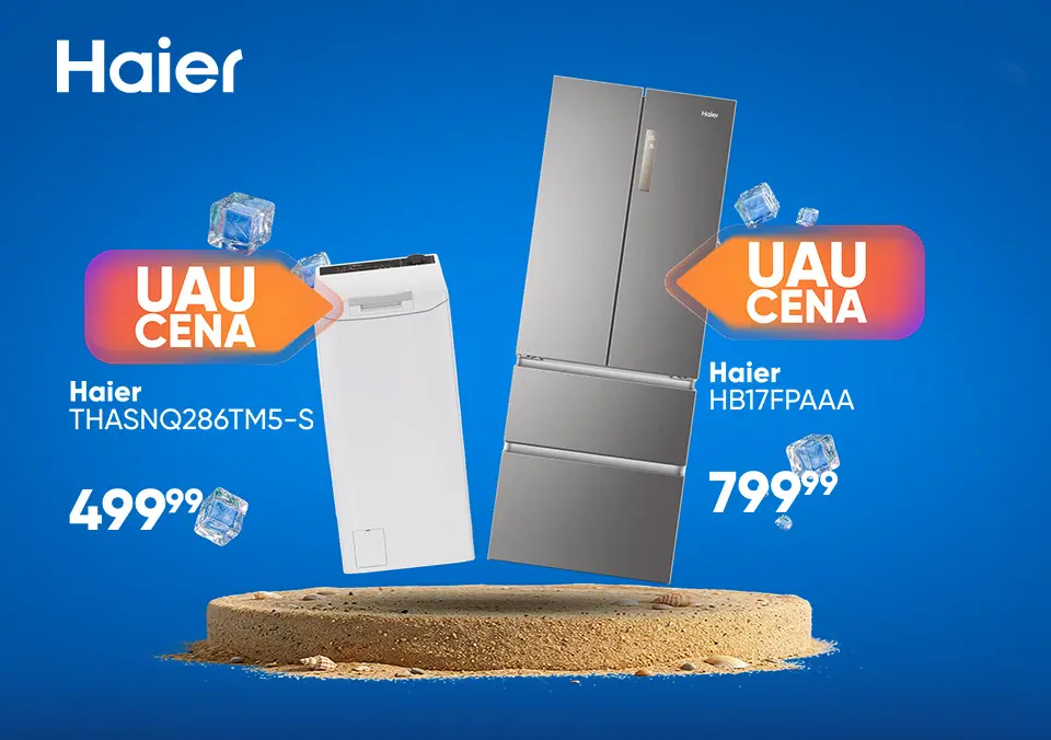 Kakovost brez kompromisov! To je bela tehnika Haier.