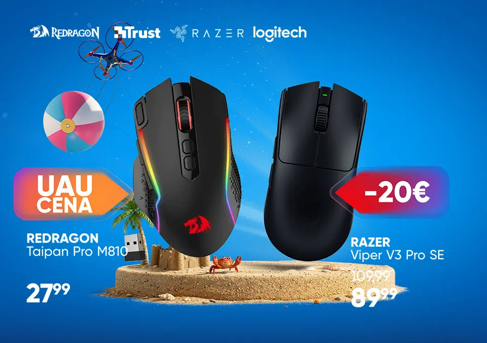 Top miške za gaming akcijo