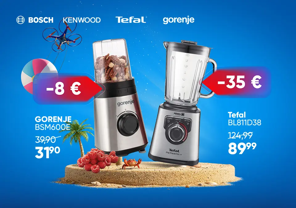 UAU mešalniki za osvežilne obroke