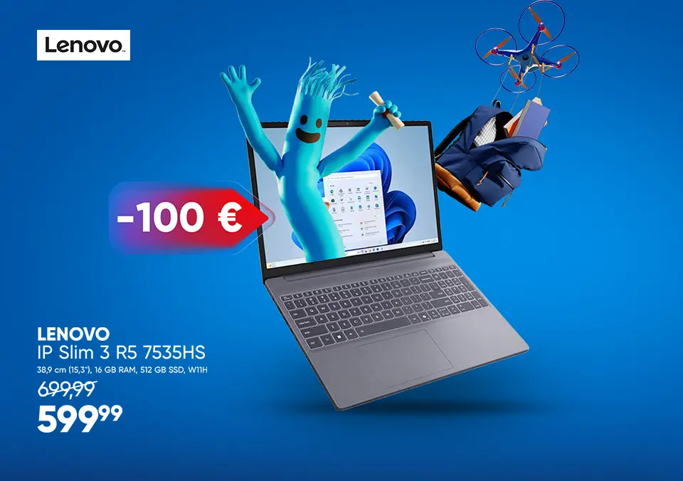 Lenovo prenosniki zdaj v akciji!
