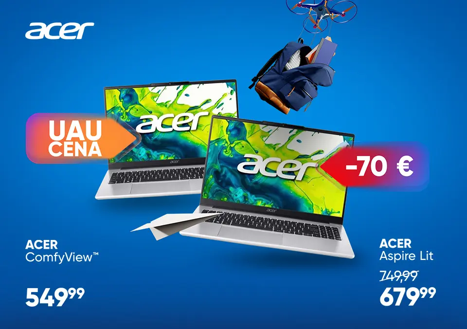Acer prenosniki po izjemnih cenah!
