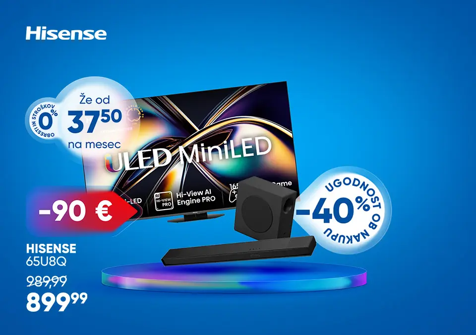 Izkoristi popust na soundbar