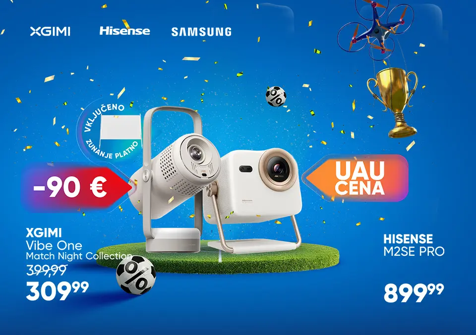 Ustvari nogometno vzdušje na prostem!