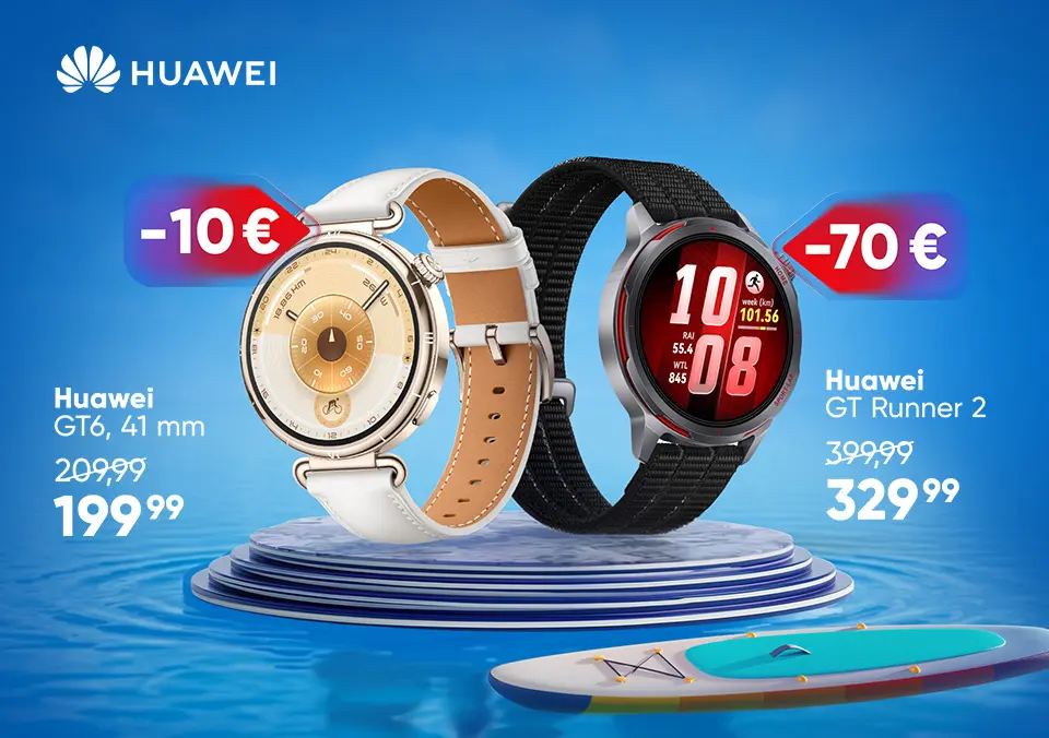 Huawei naprave za povezano poletje