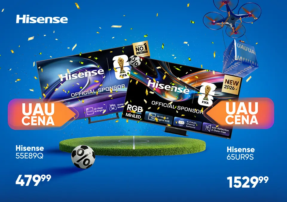 Hisense televizorji v središču nogometnega dogajanja!
