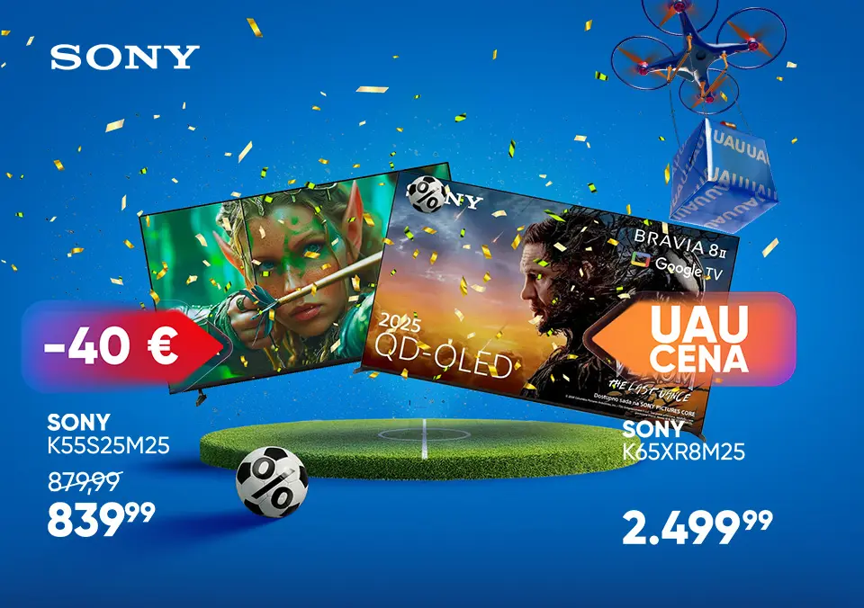 UAU Sony slika, ki zadane naravnost v gol!