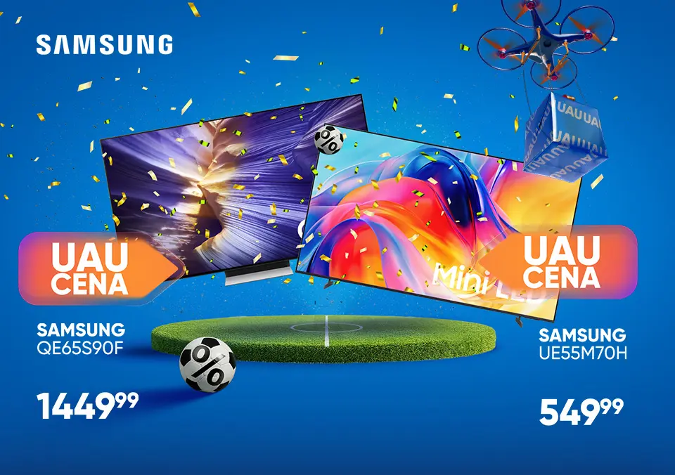 Ujemi vsak odločilni trenutek s Samsung televizorji!