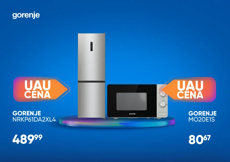 Preizkušena bela tehnika Gorenje za vsak dan!