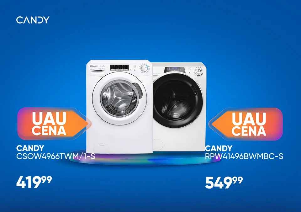 Pametna bela tehnika Candy za sodoben dom!
