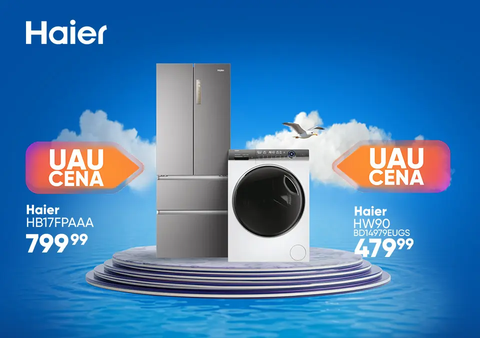 UAU poletje z belo tehniko Haier