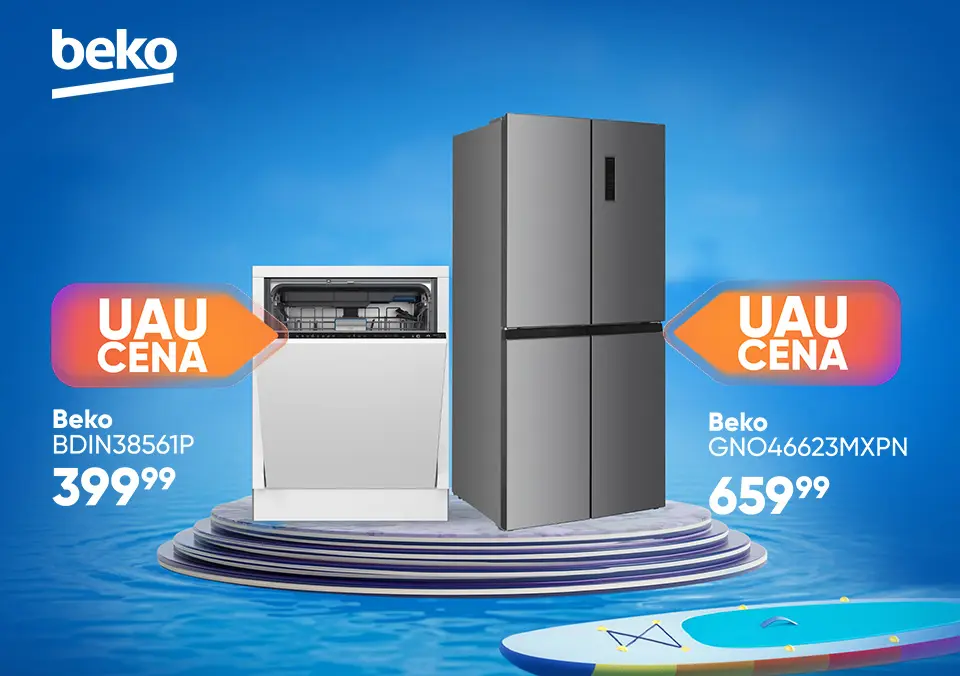 UAU poletje z belo tehniko Beko