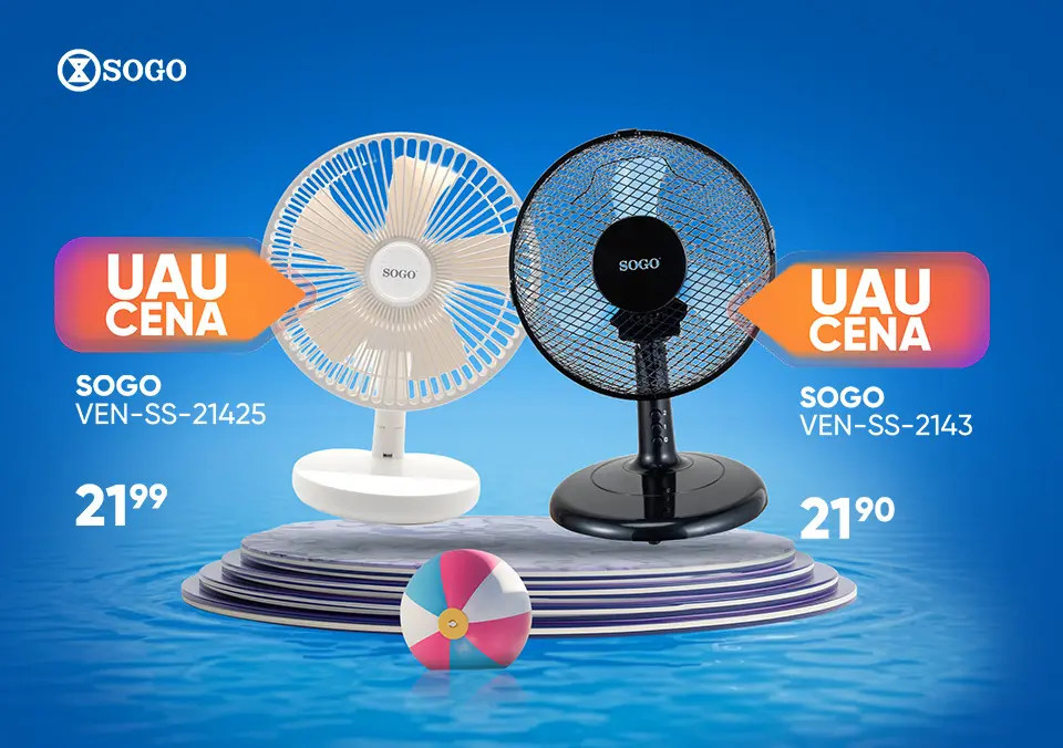 Sogo ventilatorji po UAU ceni