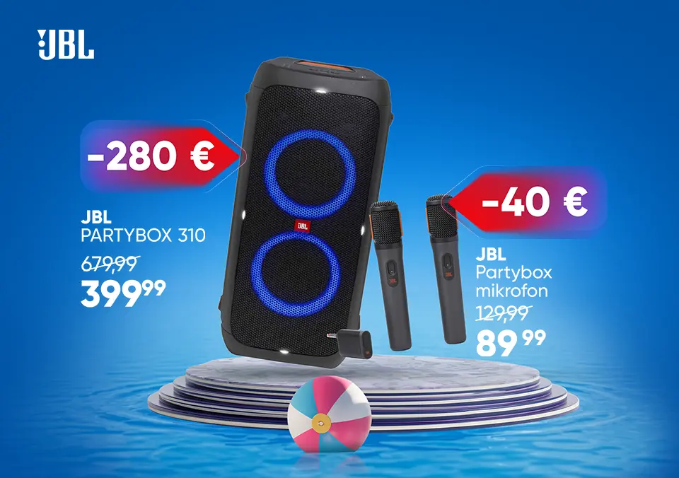 Poskrbi za glasbo na vsakem poletnem žuru!