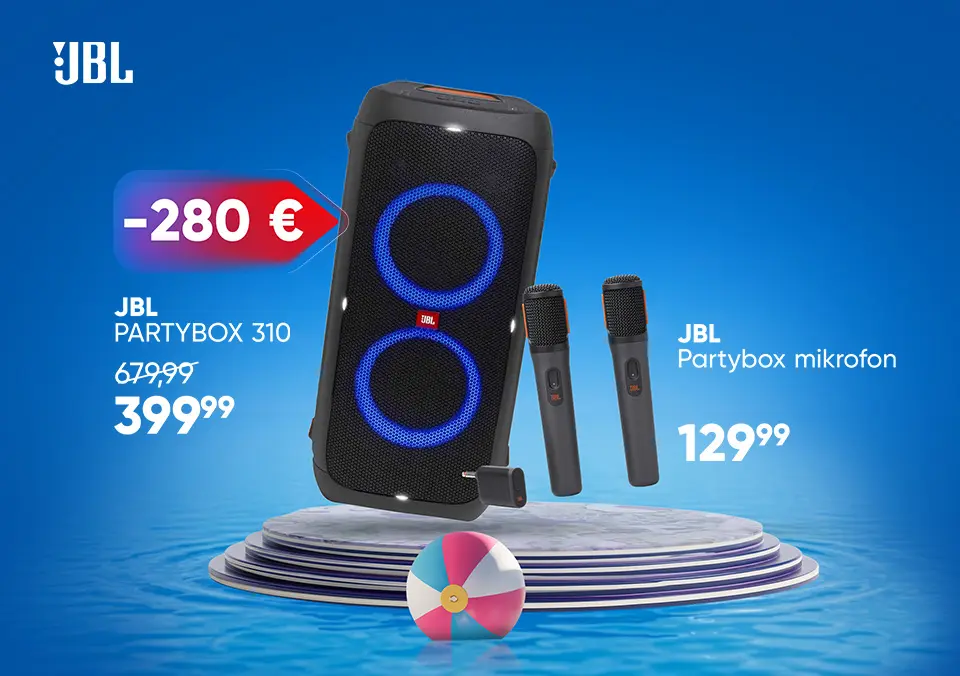 Poskrbi za glasbo na vsakem poletnem žuru!