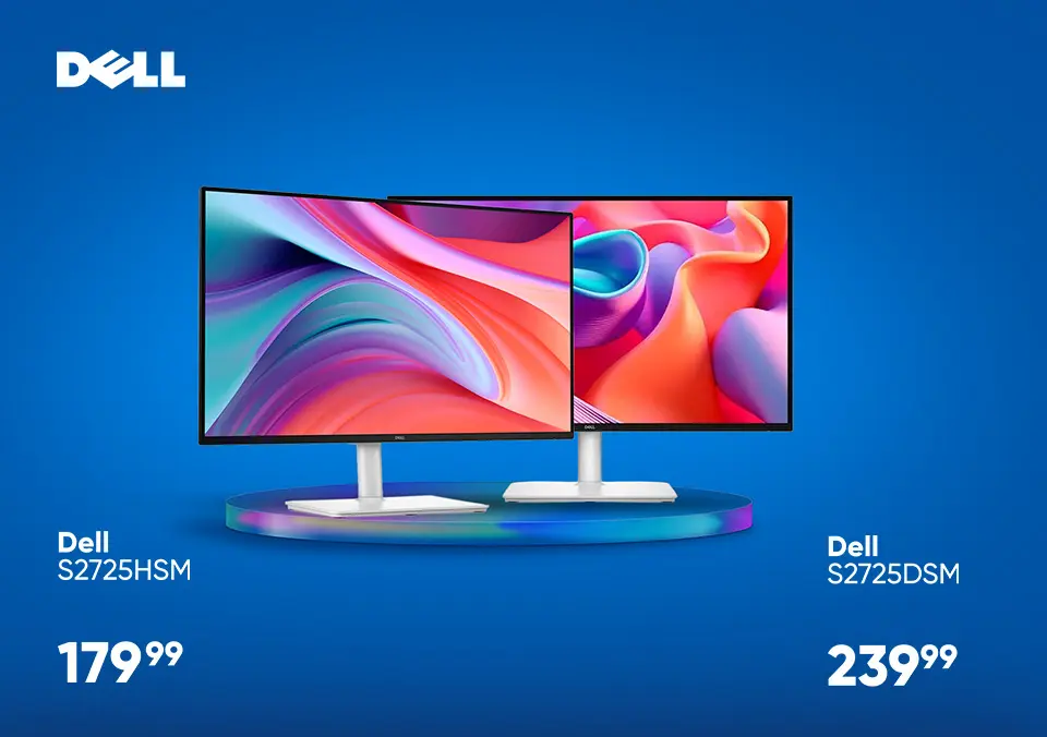 Dell monitorji za delo, gaming ali vsakdan
