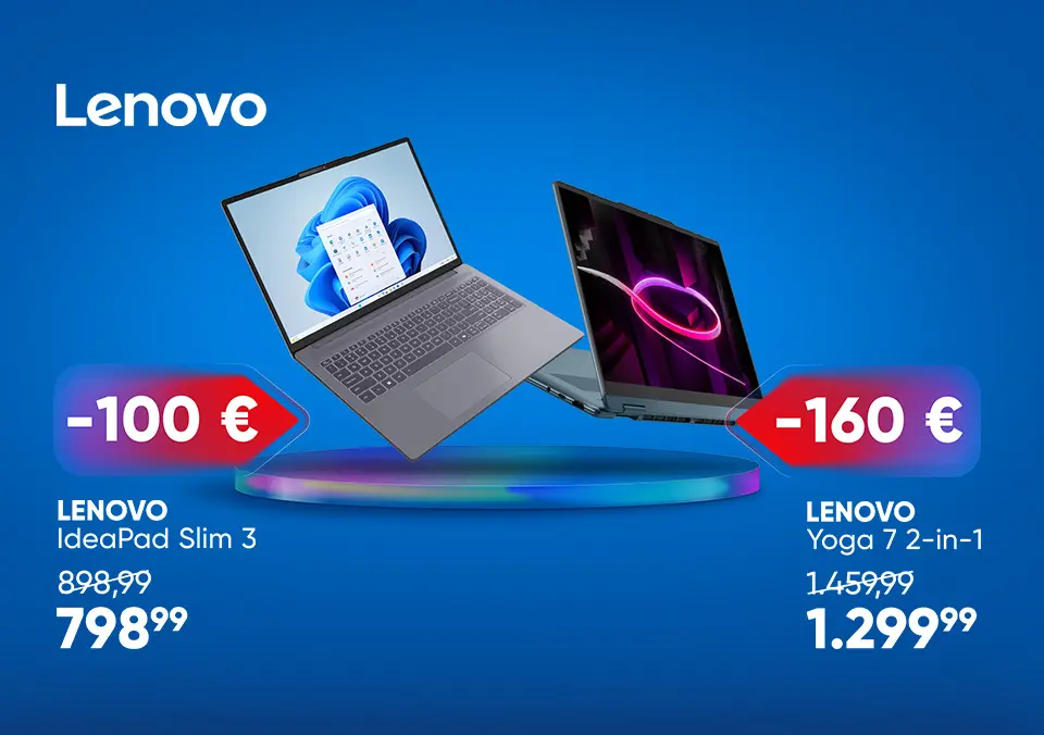 Izberi Lenovo za svoj tempo