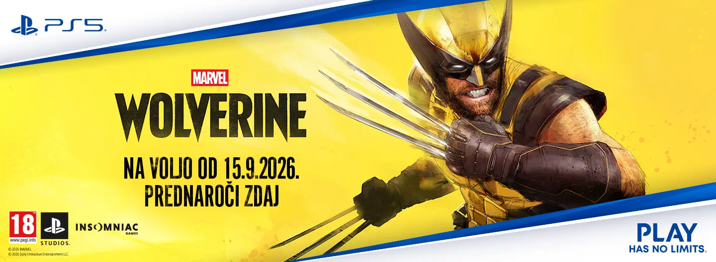 Wolverine - Prednaroči zdaj!