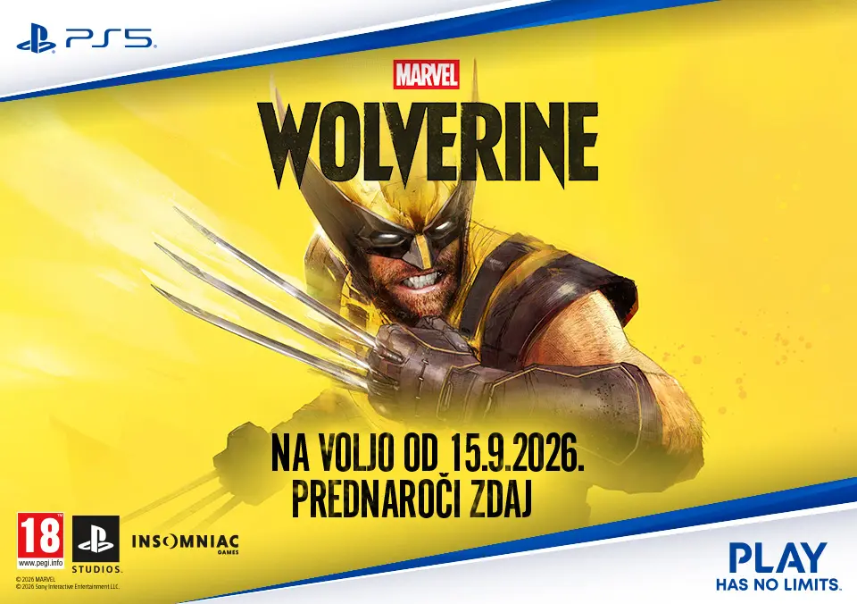 Wolverine - Prednaroči zdaj!