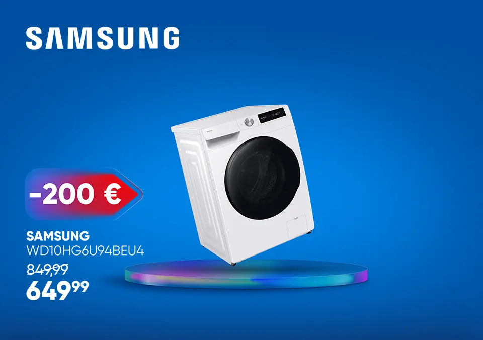 Vrhunska akcija pralnih strojev znamke Samsung!