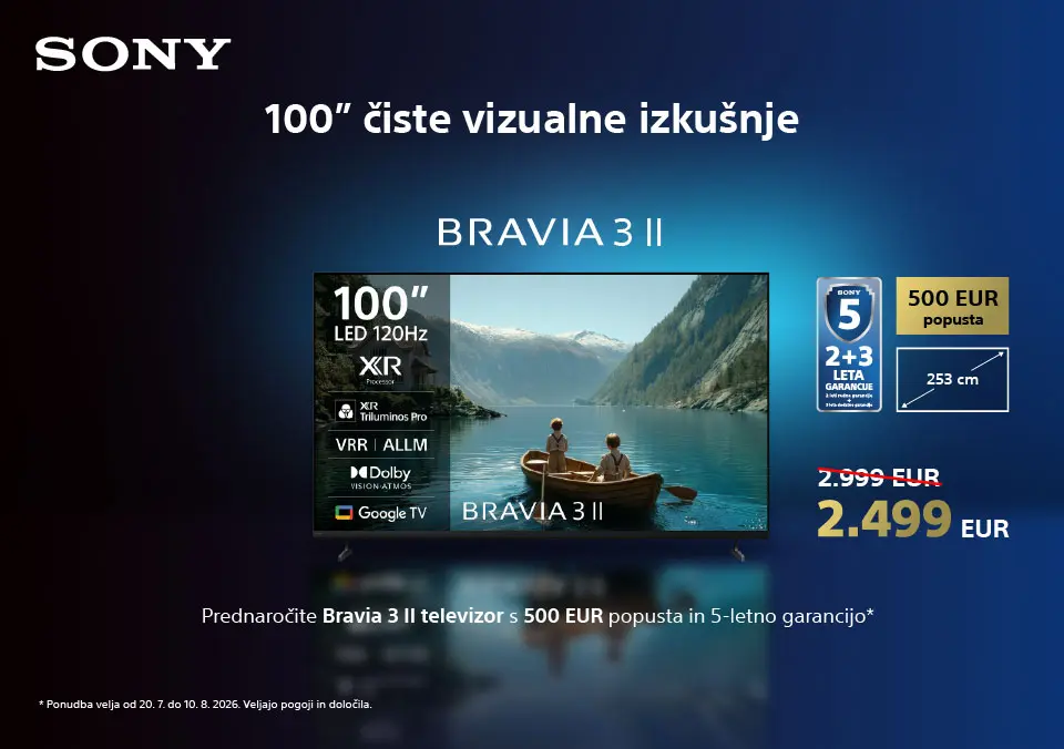 100” čiste vizualne izkušnje