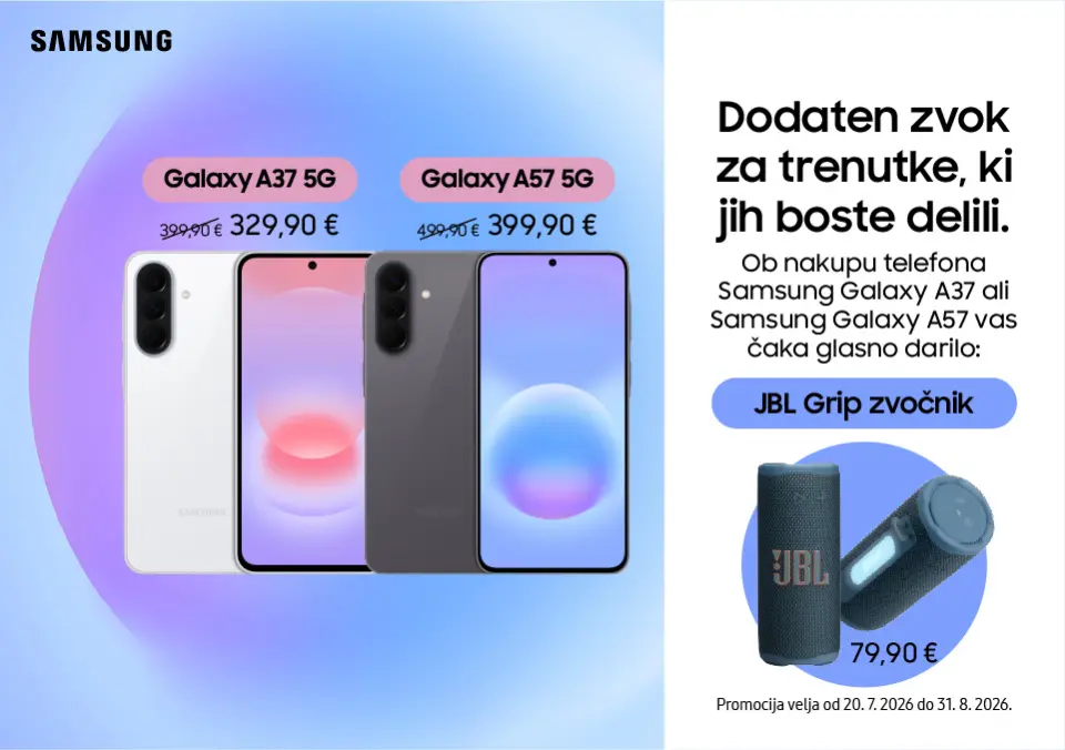 Dodaten zvok za trenutke, ki jih boš delil/a