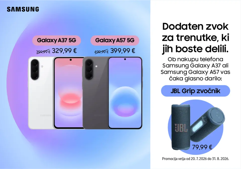 Dodaten zvok za trenutke, ki jih boš delil/a