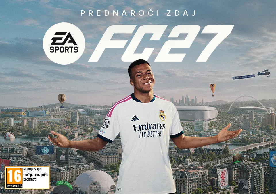 Prednaroči EA SPORTS FC 27 zdaj!