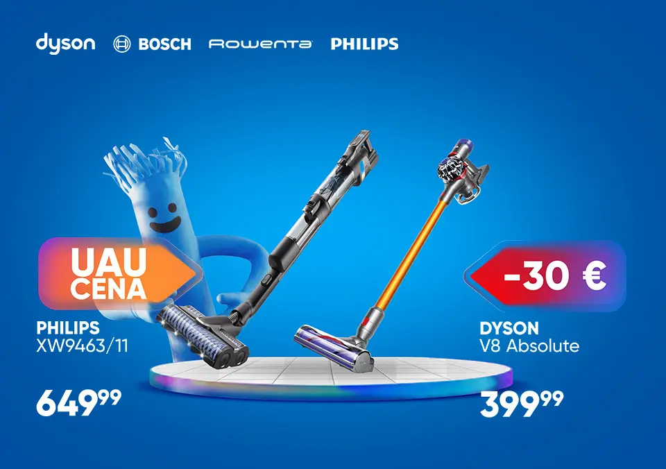 Izberi svoj pokončni sesalnik!