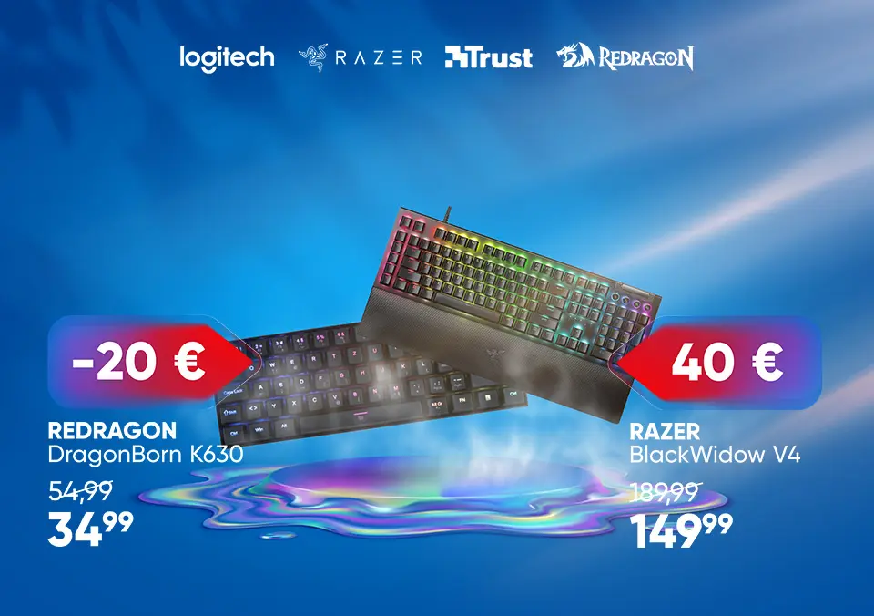 Nadgradi svojo opremo z novo tipkovnico!