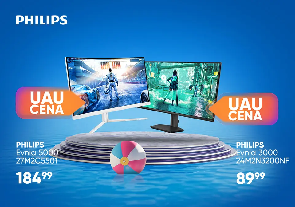 UAU poletje, UAU ponudba Philips monitorjev!