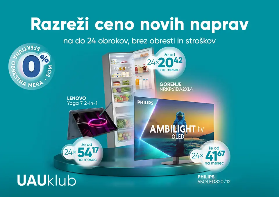 Razreži ceno novih naprav