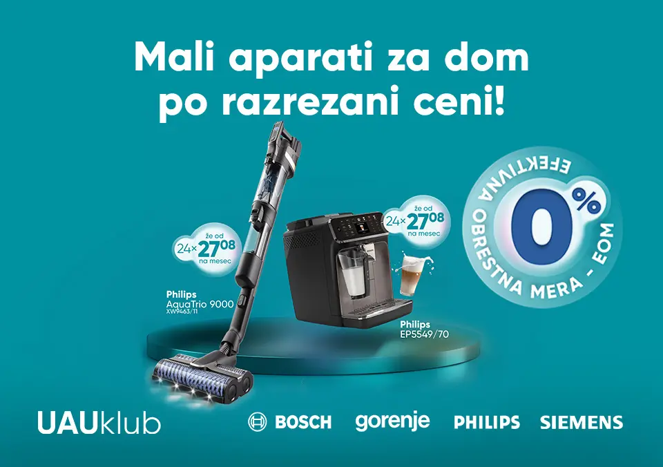Mali aparati za dom po razrezani ceni!