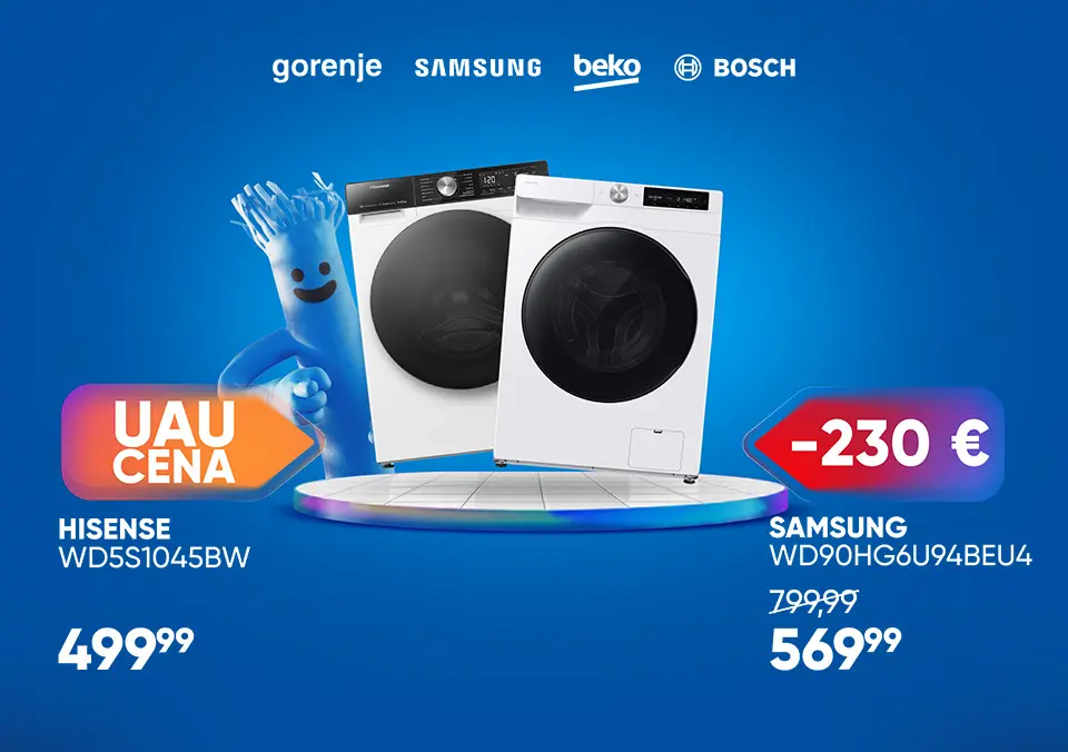 Dva v enem. Več časa za tisto, kar šteje!