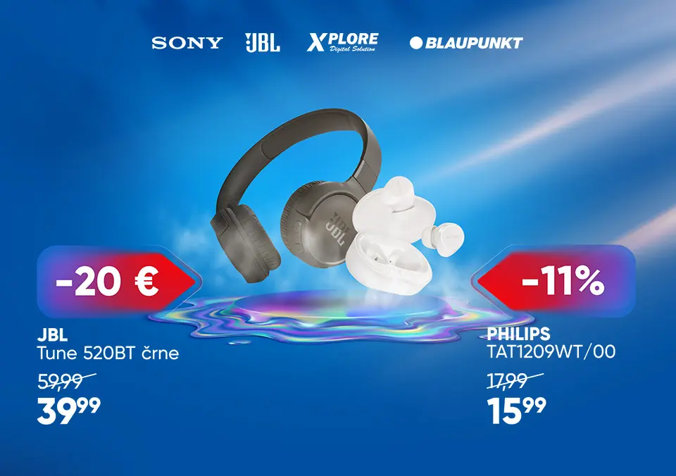 Vrhunski zvok, kjerkoli si!