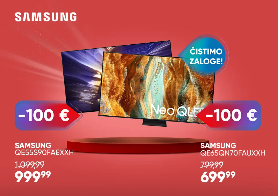 Velika odprodaja Samsung televizorjev!