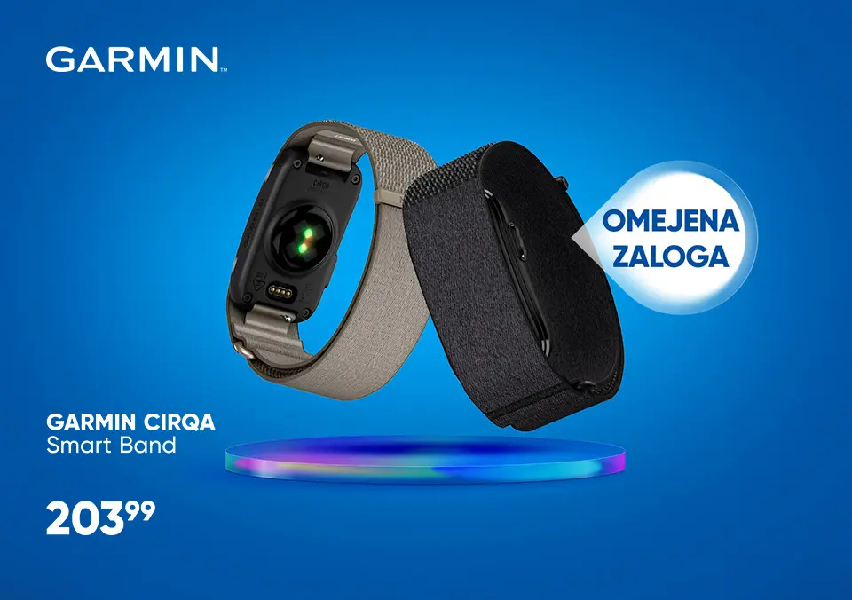 PREDNAROČI pametno zapestnico Garmin Cirqa
