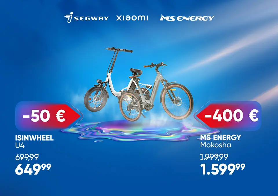 Aktivno poletje z e-kolesi po odličnih cenah